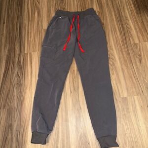 FIGS High waisted Zamora Technical Collection Jogger Scrub Pants Pockets S/T‎